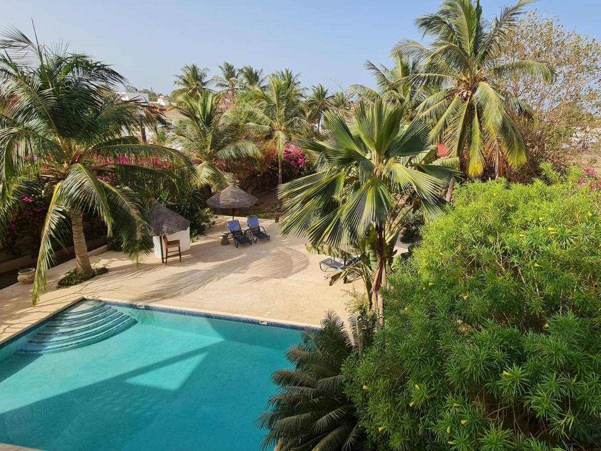 Le Souimanga Bleu Saly Bed & Breakfast Exterior foto